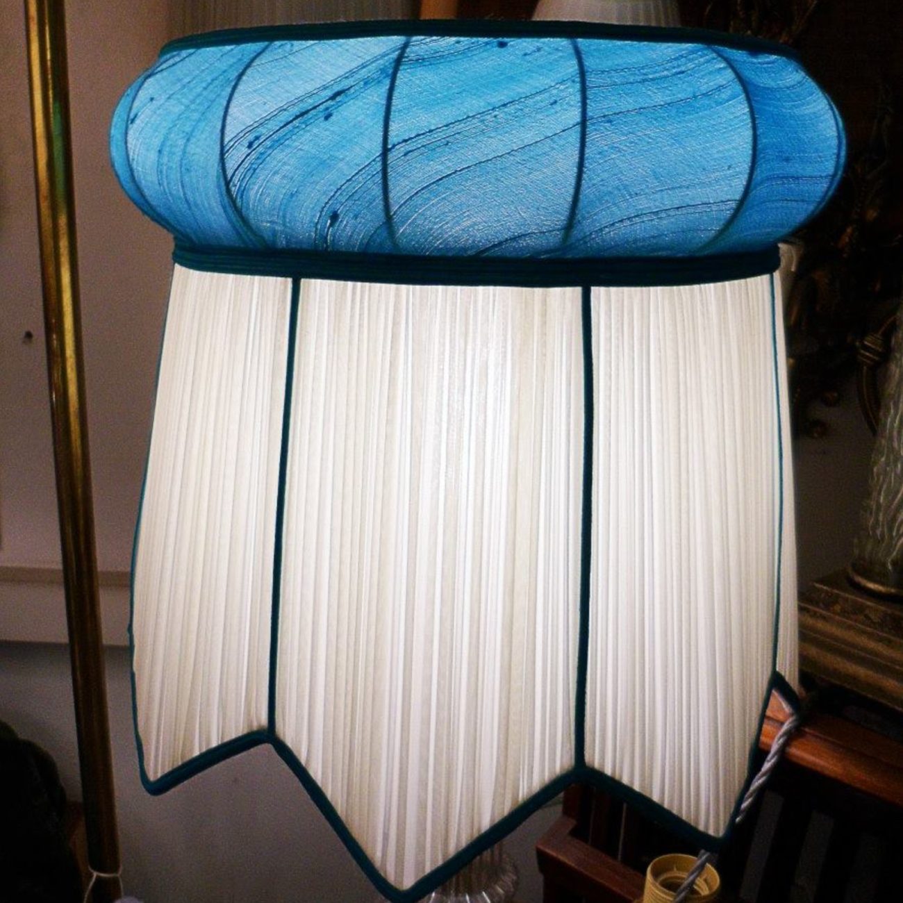 Paralumi e lampadari in tessuto | Arte Ricami Sarzana